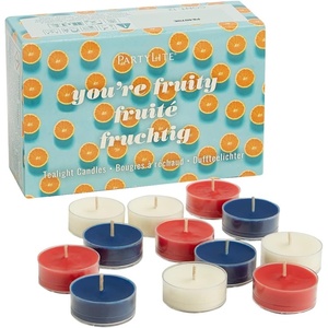image:imagePartyLite Set of 12 Tea Lights Sampler Candles Aromatherapy Youre Fruity Scented Candles Gift Set Up to 46 Hours Burn Time