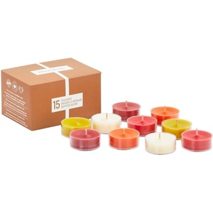 image:imagePartyLite Set of 15 Tea Lights Sampler Candles Aromatherapy Naturally Fall Scented Candles Gift Set Up to 4 to 6 Hours Burn Time