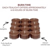 image:imagePartyLite After Dark Set of 12 Tea Lights Candles Amber Suede Scent Aromatherapy Scented Candles Gift Set Up to 4 to 6 Hours Burn Time