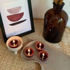 image:imagePartyLite After Dark Set of 12 Tea Lights Candles Amber Suede Scent Aromatherapy Scented Candles Gift Set Up to 4 to 6 Hours Burn Time