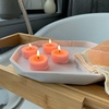 image:imagePartyLite Set of 12 Tea Lights Candles Moonflower Scent Aromatherapy Scented Candles Gift Set Up to 4 to 6 Hours Burn Time