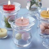 image:imagePartyLite Set of 12 Tea Lights Candles Rose Vetiver Scent Aromatherapy Scented Candles Gift Set Up to 4 to 6 Hours Burn Time