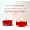 image:imagePartyLite Set of 12 Tea Lights Candles Rose Vetiver Scent Aromatherapy Scented Candles Gift Set Up to 4 to 6 Hours Burn Time