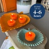image:imagePartyLite Set of 12 Tea Lights Candles Shredded Coconut amp Papaya Scent Aromatherapy Scented Candles Gift Set Up to 4 to 6 Hours Burn Time