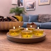 image:imagePartyLite Set of 12 Tea Lights Candles Sweet Baked Pears and Ground Almonds Scent Aromatherapy Scented Candles Gift Set Up to 4 to 6 Hours Burn Time