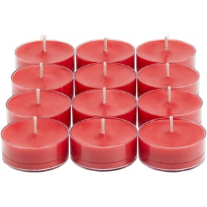 image:imagePartyLite After Dark Set of 12 Tea Lights Candles Apple Velour Scent Aromatherapy Scented Candles Gift Set Up to 4 to 6 Hours Burn Time