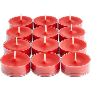 image:imagePartyLite Set of 12 Tea Lights Candles Fir Balsam amp Wild Berry Scent Aromatherapy Scented Candles Gift Set Up to 4 to 6 Hours Burn Time