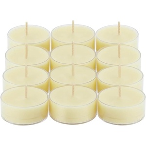 image:imagePartyLite Set of 12 Tea Lights Candles Sweet Baked Pears and Ground Almonds Scent Aromatherapy Scented Candles Gift Set Up to 4 to 6 Hours Burn Time
