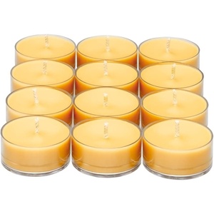 image:imagePartyLite Set of 12 Tea Lights Candles Sweet Nectarine Scent Aromatherapy Scented Candles Gift Set Up to 4 to 6 Hours Burn Time