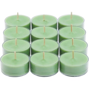 image:imagePartyLite Set of 12 Tea Lights Candles Vanilla Cream with Roasted Pistachio Scent Aromatherapy Scented Candles Gift Set Up to 4 to 6 Hours Burn Time